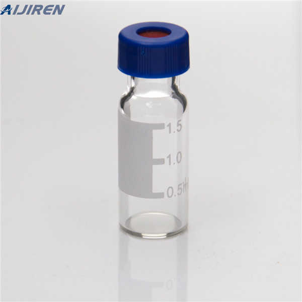 Buy clear glass vials with caps for sale for Waters HPLC